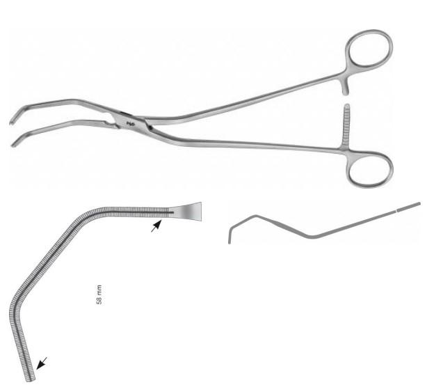 КУЛІ АТРАВМАТ. ЗАТИСКАЧ 58MM ГУБК. 260MM